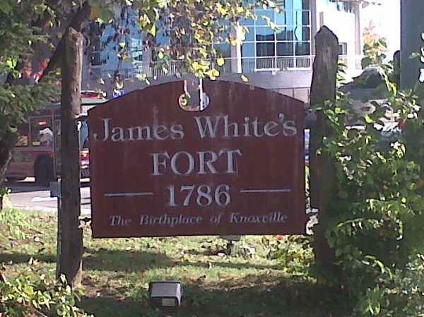 James White's Fort Had a Sign...